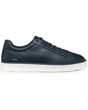 Geox Spherica Logo-Print Trainers - Blue