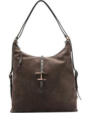 Tod's T Timeless ショルダーバッグ - ブラック