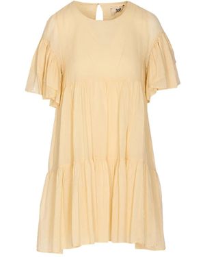 Aniye By Short Sleeve Dress - Natural