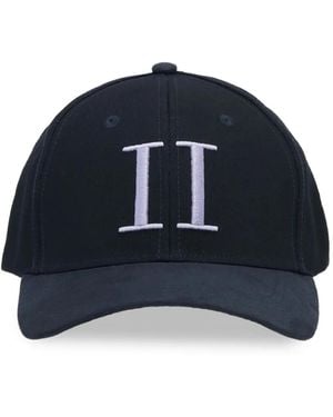 Les Deux Baseballkappe Mit Logo-Stickerei - Blau