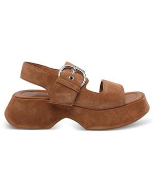 Vic Matié 60Mm Sensory Sandals - Brown