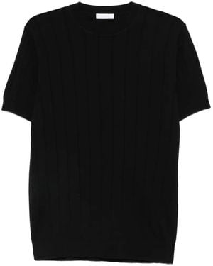 Diktat Ribbed-Knit Jumper - Black