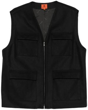 Barena Vico Multi-Pocket Gilet - Black