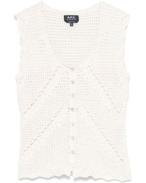 A.P.C. Palmyre Top - White