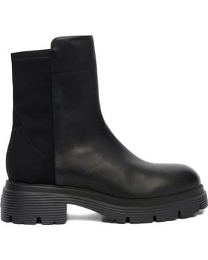 Stuart Weitzman 5050 Hudson Lite Ankle Boots - Black