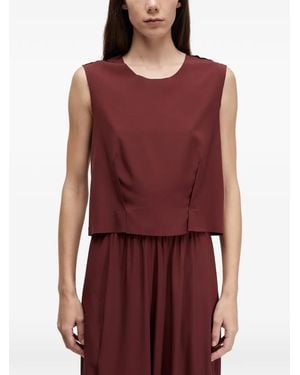 Osklen Sleeveless Blouse - Red