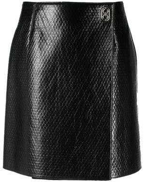 Ferragamo Leather Skirts - Black