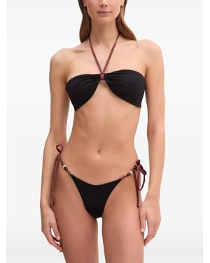 Bondeye Bikinitop Met Halternek - Zwart