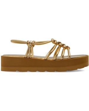 Gianvito Rossi Hebe Leather Sandals - Brown
