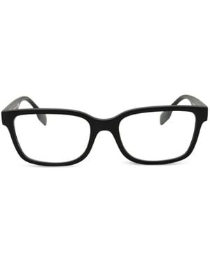 Burberry Brille Mit Eckigem Gestell - Schwarz