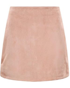 Soeur Inno A-Line Mini Skirt - Pink