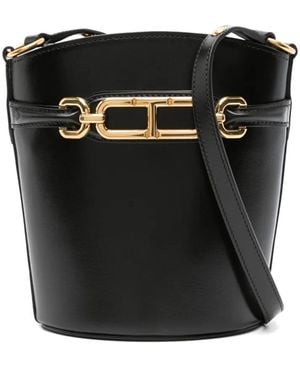 Tom Ford Whitney バケットバッグ S - ブラック