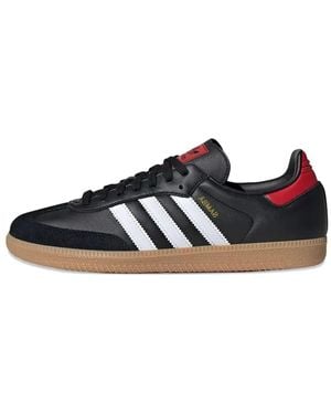 adidas Samba Og Stripes Trainers - Black