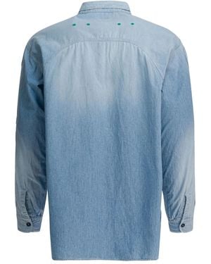 Kapital Hemd mit Brusttasche - Blau