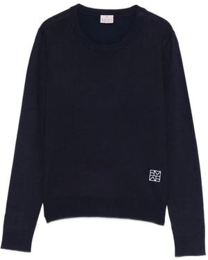 Marella Crew-Neck Jumper - Blue