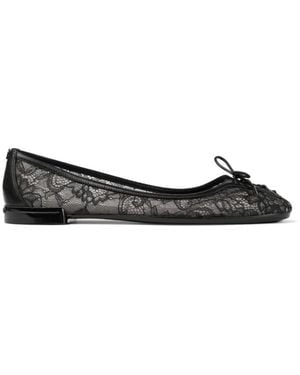 Jimmy Choo Scarlett Ballerina Flats - Black