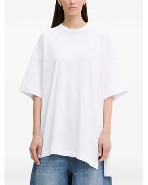 Munthe Floral-Print T-Shirt - White