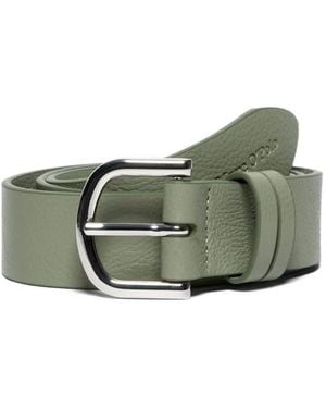 Marc O' Polo Leather Buckle Belt - Green