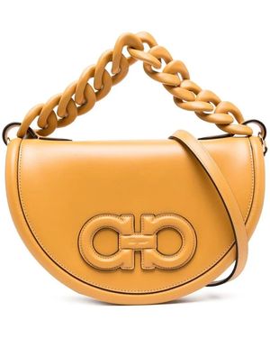 Ferragamo Aura ショルダーバッグ - メタリック