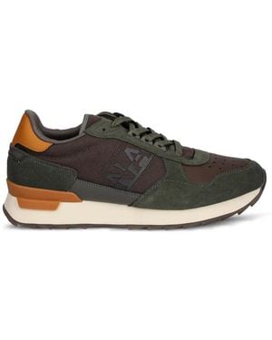 Napapijri Stab Logo Trainers - Brown