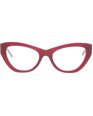Balenciaga Gafas Con Montura Cat Eye - Rojo