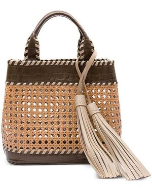 Isla Bolso shopper Sextava mediano - Metálico