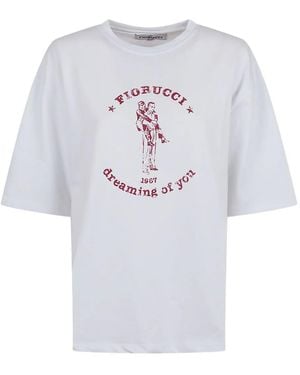 Fiorucci Logo-Print T-Shirt - White