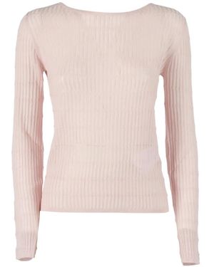 Max Mara Long-Sleeve Top - Pink