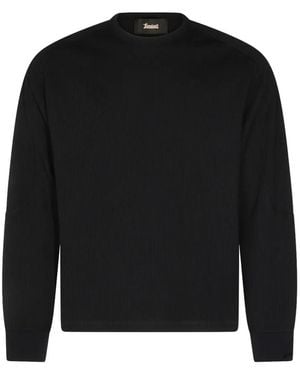 Laminar Ribbed-Knit Jumper - Black