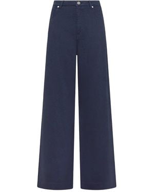 Cruna Taylor ボタン パンツ - ブルー