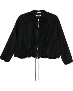 Vivetta Veste À Lien De Resserrage - Black