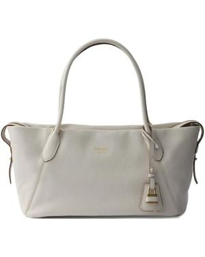 Prada Borsa Tote Grande - Grigio
