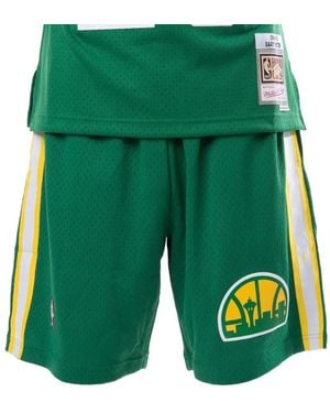 Mitchell & Ness Short X Nba 1994-95 Seattle Supersonics - Vert