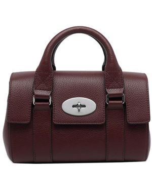 Mulberry Mini Heritage Bayswater Handbag - Purple