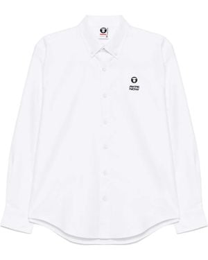 Aape By A Bathing Ape Long Sleeves Shirt - White