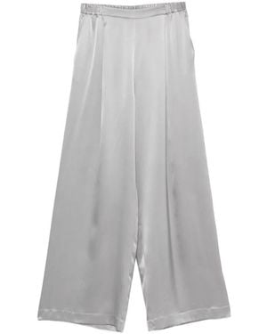 Carine Gilson Silk Trousers - Grey