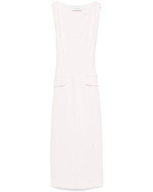 Sportmax Ruta Midi Dress - White