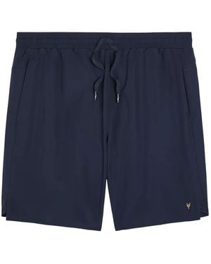 Now You Live Gilmorton Drawstring Shorts - Blue