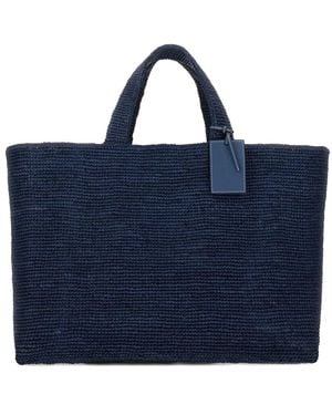 Manebí Bolso de hombro Sunset - Azul