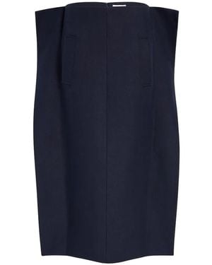 KHAITE Gorgi Skirt - Blue