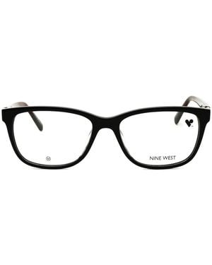 Nine West Rectangle-Frame Glasses - Black