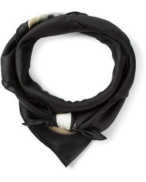 Givenchy Schal Mit Grafischem Print - Schwarz