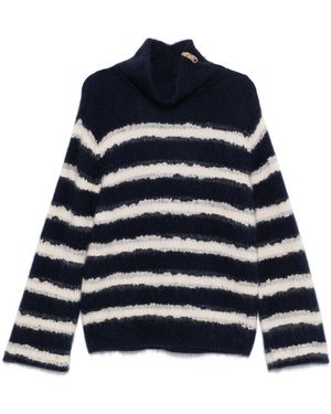 Dorothee Schumacher Striped Jumper - Blue