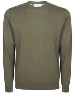 Paolo Pecora Gc Crewneck Knitted Jumper - Green