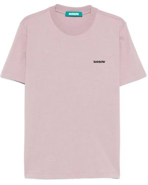 Barrow Short Sleeves Crew Neck T-Shirt - Pink
