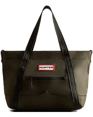 HUNTER Borsa Tote Topclip - Nero
