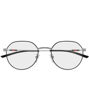 Gucci Gafas Con Montura Redonda - Blanco