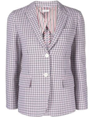Thom Browne Blazer Con Botones - Morado