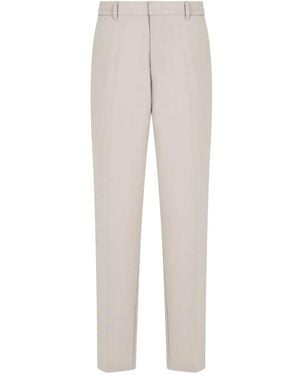 Emporio Armani Pleated Trousers - グレー
