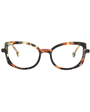 L.A. EYEWORKS Gafas Sea Ranch Con Montura Cat Eye - Negro